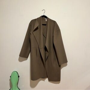 h&m wool camel coat